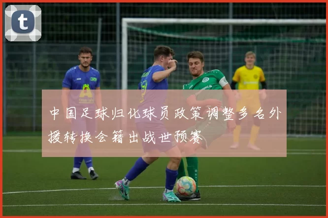 中国足球归化球员政策调整多名外援转换会籍出战世预赛