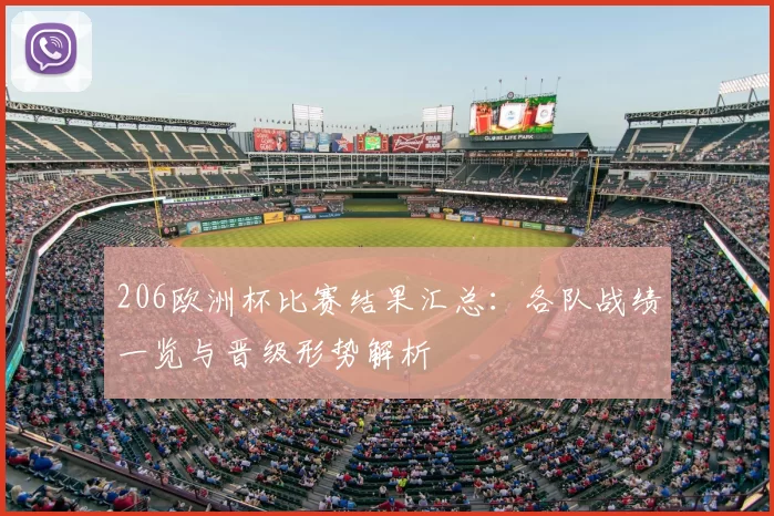206欧洲杯比赛结果汇总：各队战绩一览与晋级形势解析